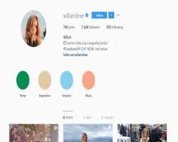 The star has more than seven thousand followers on her Instagram and she also fairly active on Facebook.